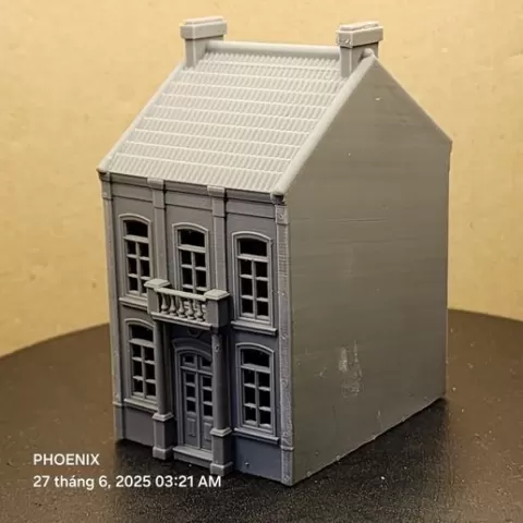 Takeshi 02 Gauge N - Town House (N-scale, 1/160, 1/148)
