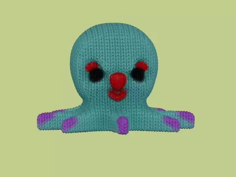 Cute knitted octopus babies 2 patterns - Cadfilez