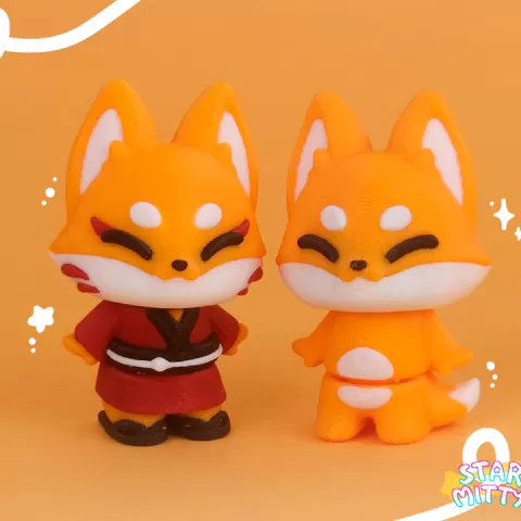 Flexi Kimono Fox + Basic Fox by Star Mitty