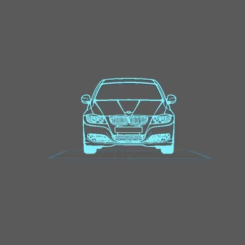 BMW - E90 2009 by PAWU STL Studio