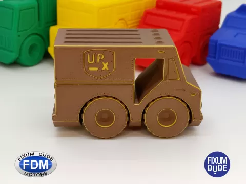 Fixum Dude Motors PIP Package Delivery Truck