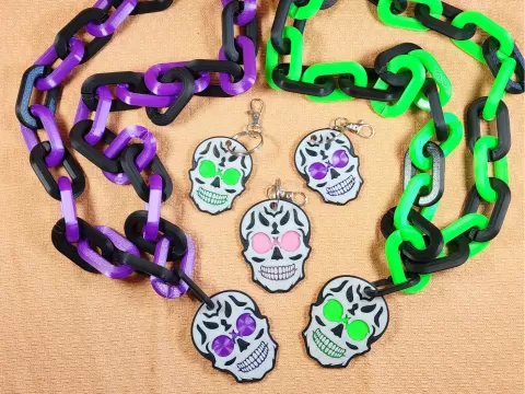 Skull Keychain Hype Chain No AMS Needed Commercial