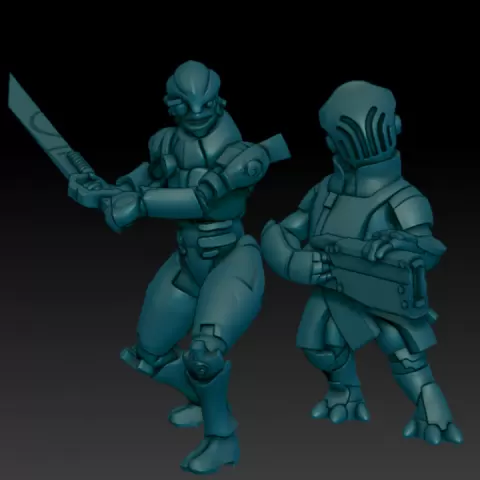 Koom Special Troops by Josh Qualtieri