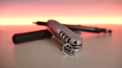 Victorinox Swiss Army Knife 91 mm scales