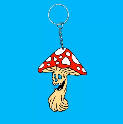 Mushroom Keychain - BatChips