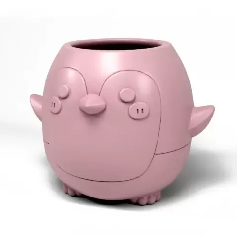 Penguin pot - 3D Everything