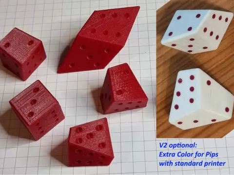 Crazy Fair Skew Dice V2 Customizeable