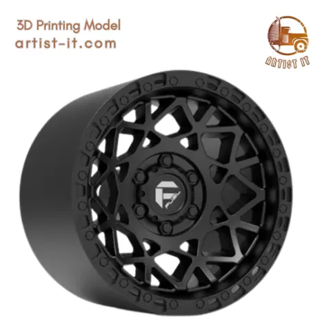 fuel off road UNIT wheel 3d print model