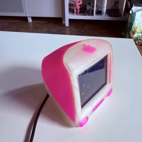imac g3 miniature . for waveshare 3.5 screen and raspberry