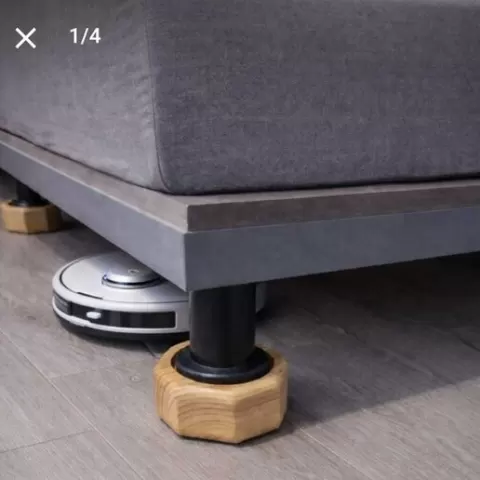 Seat and base leg elevation