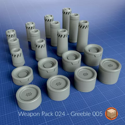 WEAPON PACK 024 by Norman Caguiat