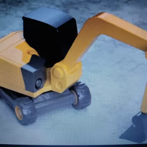 1/32 scale mini excavator - psawtooth560