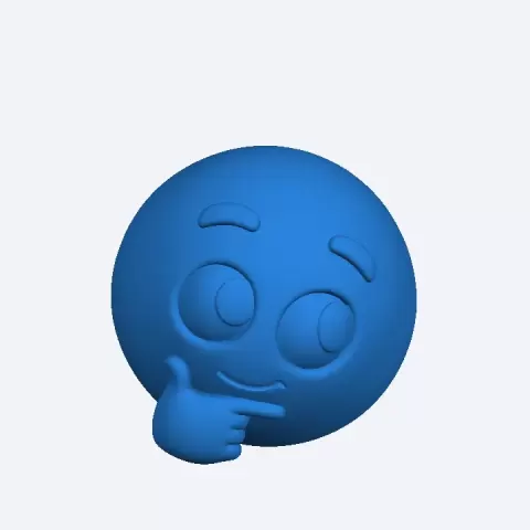 chaveiros de emoji - JSB3D.COM