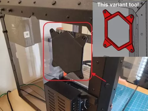 #0134 Hex Vent Hole Cover [2 Variants]- Original Prusa Enclosure (OPE)