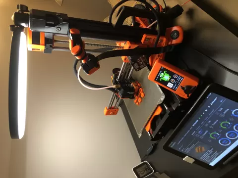 Prusa MINI Articulated Raspberry Pi Camera Mount REMIX