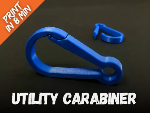 Utility Carabiner: Secure and Versatile Clip for Everyday Use