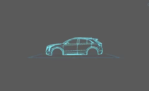 Cadillac - XT4 2019 Wall Art