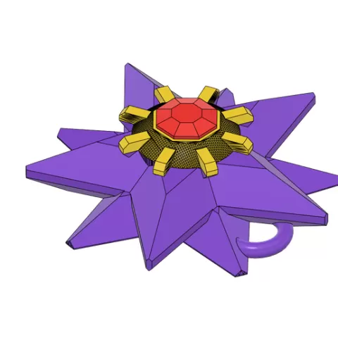 Starmie Keychain