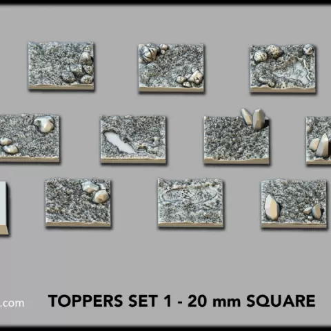 BASE TOPPERS SET 1 by vinciminiatures