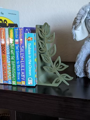Decorative Leaf Book Ends
