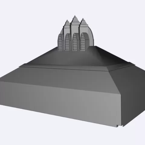 Industrial Gothic - Basic Roof for Small Room -1