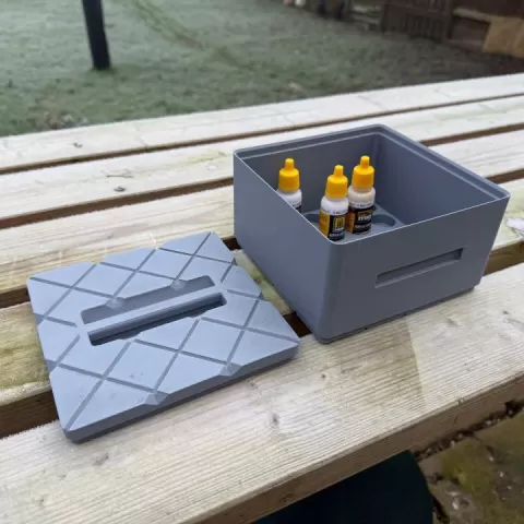 Stackable Ammo 17ml Dropper Storage Boxes by Peter Darton