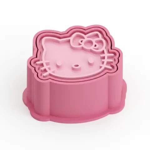✨ Brigadeiro Cutter with Ejector – Hello Kitty