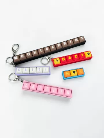 Wordee Personalised Keycap name Fidgets