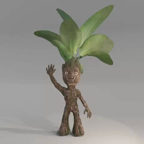 Baby Groot Pot