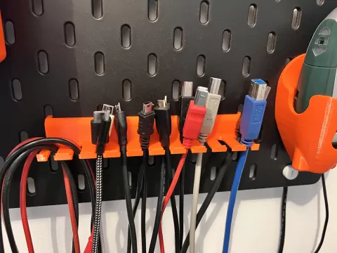 skadis porte câble / skadis cable holder