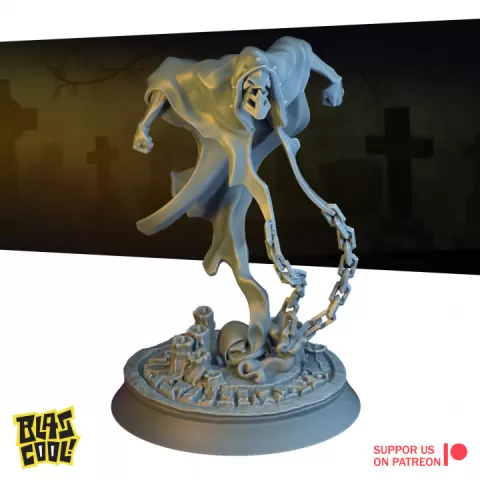 Ghost head by Blascool Studios