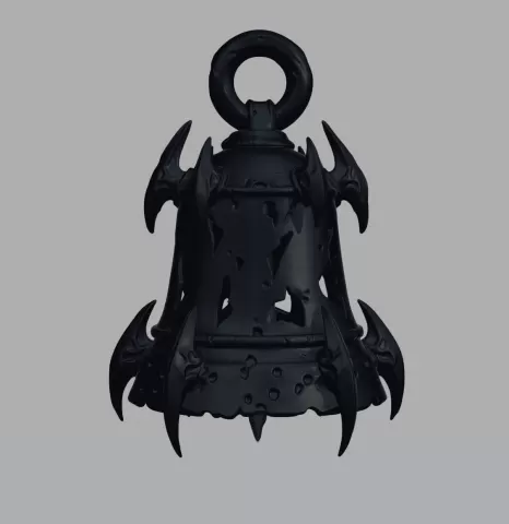 Deteriorated Occult Bell with Clapper