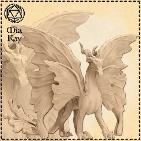 Faerie Dragon by M3DM
