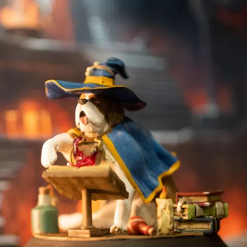 Saint Bernard, The Mage by Stlflix