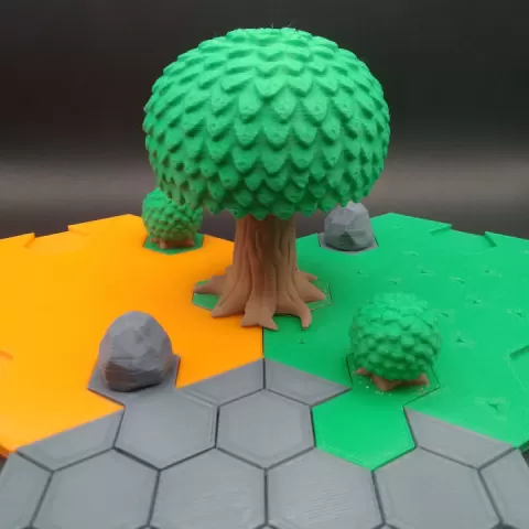 Hex Terrain Tiles by LostPage
