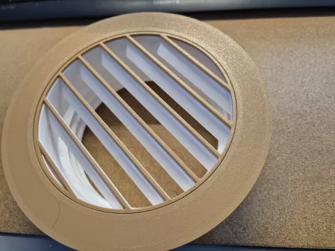 Adjustable 125mm Air Vent (152mm Cutout)