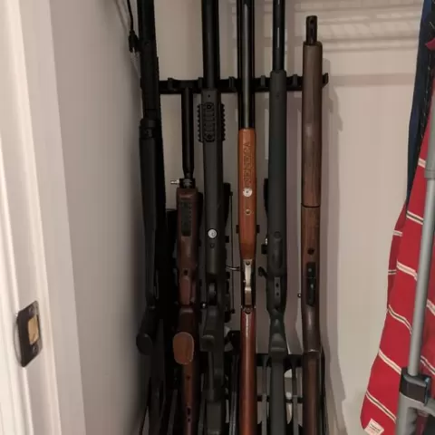 wall mount modular expandable Rifle/Fireaim/Gun rack