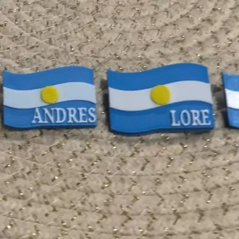 ARGENTINE FLAG PIN BADGE