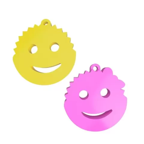 SCRUB DADDY & SCRUB MOMMY - Keychain