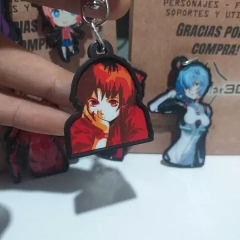 Lain Keychain