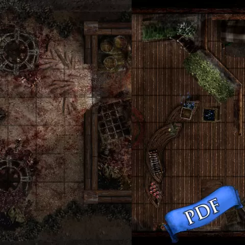 Alchemist Shop and Basement (Encounter 14 - Balm and Bandage) by The Lost Adventures Co.