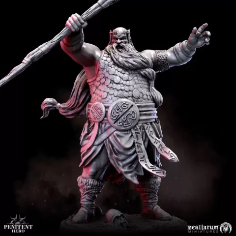 Gavorn | Wrath of the Wild | Hero by Bestiarum Miniatures