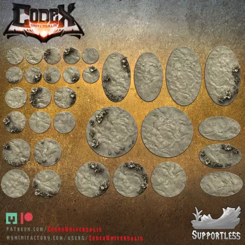 32 ground bases. Grass and plants by Codex Universalis