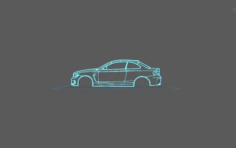 BMW - E82 2011 Wall Art