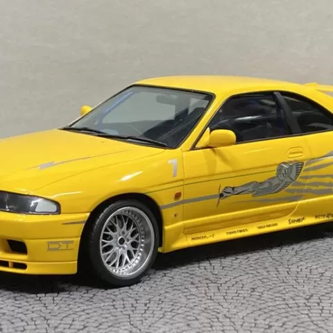 tamiya 1/24 nissan skyline r33 gt-r "big bird" tires and wheels set
