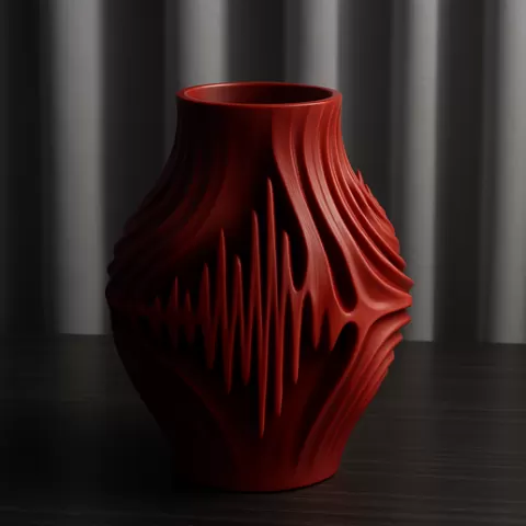 Soundwave Vase - Physics-Inspired Audio Design
