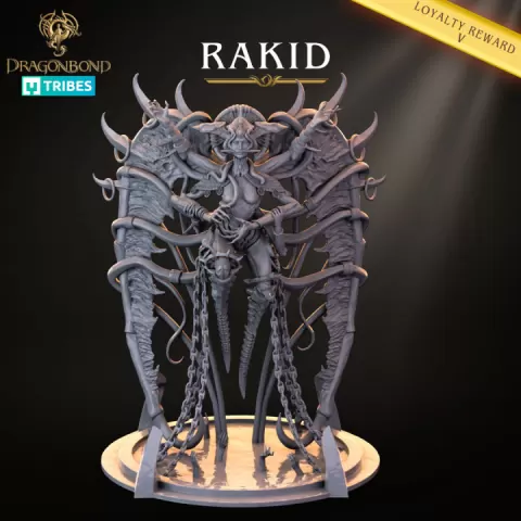 Rakid the Slithering Sorceress, Conjuress of Craving - Dragonbond by Draco Studios