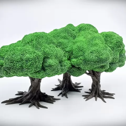 Playable Deciduous Tree Copse A by Terrainify