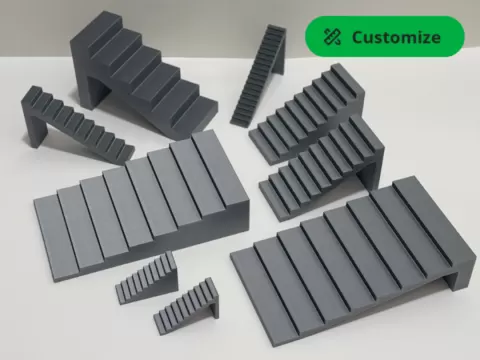 Stairs (Parametric Staircase - Steps)