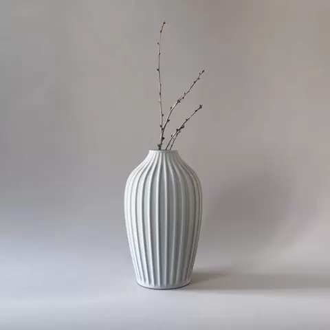 Rome Table vase Bold Yin- Gray
